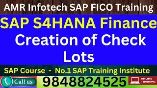 SAP S4 Hana Finance  Creation of Check Lots | T Code &ndash; FCHI | S/4 HANA Finance | SAP S4 HANA Finance