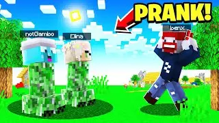 MINECRAFT FREUNDE aber @Elinski und ICH TROLLEN @benx mit der OP MORPH MOD (PRANK)
