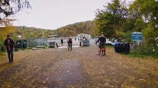 Cycling Westchester North County Trail from New Castle to Croton Dam