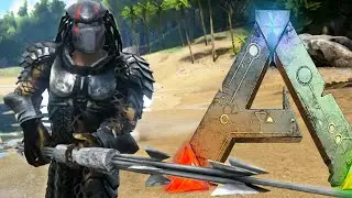 Ark Survival Evolved - PLAY AS PREDATOR,  CLOAKING, PLASMA CANNON, SPEAR (Ark Modded Gameplay)