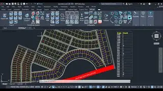 Parcel Planning and Labelling in CAD Environment