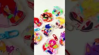 Cute Sonic Keychain Collection