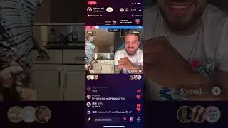 Elphaba on live flirting with guy🤔❓7/2/23