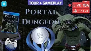 Conferindo Portal Dungeon: Goblin Escape | Gameplay COMPLETO PT-BR | LIVE PS4 PLATINA