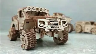 Spotlight on: EWA Eco-Wood-Art 3D Vehicles Set