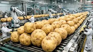 Inside a Modern Potato Chip Plant From Raw Potatoes to Crispy Chips Full Process