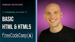 freeCodeCamp Basic HTML and HTML5 - Responsive Web Design Certification 2020