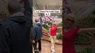 The Swinging Seniors x Just Dance  by Lady Gaga @   Changi T-2✈️ #dance #ladygaga #livelife