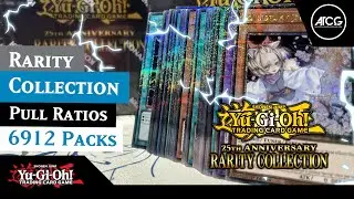 Yugioh RARITY COLLECTION - Pull Ratios - 24 CASES! Total of 6912 Packs!