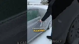 The sound of ice cracking is oddly satisfying 😊 ❄️
