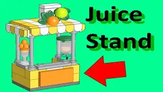 How to BUILD the LEGO Juice Stand from Roller Coaster Set