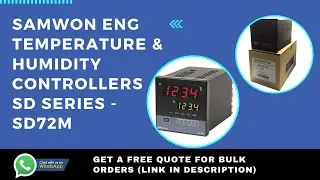 Samwon Eng Temperature & Humidity Controllers SD Series - SD72M