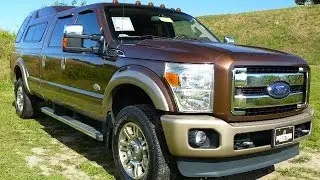 Ford F250 Diesel V8 King Ranch 2012 года выпуска, продаётся подержанный дизельный грузовик # C500015A