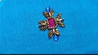 Allover Blouse Design & Kurtis/Beads Kundans Normal Needle Work #subscribe