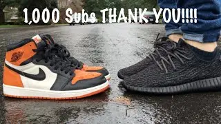 2016 Yeezy Pirate Black unboxing + On feet! (1,000 Subs Video)
