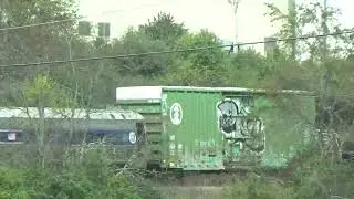 NS 92G Passes Through Pulaski, VA Pulling the NS Geometry Train!