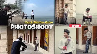 Epic Outdoor Photoshoot at Marine Drive Mumbai - SharmaClicks