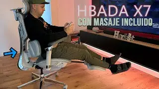 &iexcl;PRUEBO LA SILLA INTELIGENTE QUE TODOS QUIEREN! Una BESTIA ergon&oacute;mica - HBADA X7 (Review sincera)