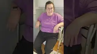 Using a walker for a toilet rail hack! #physicaltherapytips #medicalequipment #assistivedevices