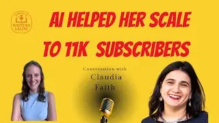 How AI Helped Claudia Faith Scale to 11K Subscribers in One Year (Without Losing Her Voice)