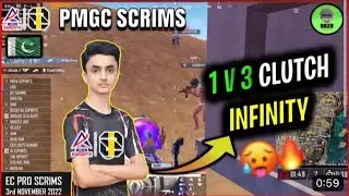 AgonxI8Gravity 1v3 team infinity 🇹🇭 PMGC Scrims 🔥