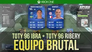 FIFA 14 | TOTY 96 Ibrahimović + TOTY 96 Rib&eacute;ry! 4 TOTYs + 1 IF! - Equipo Brutal