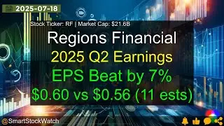 Regions Financial (RF|$21.6B) - 2025 Q2 Earnings Analysis