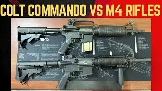 Colt M4A1 vs colt m4 commando rifles comparison 