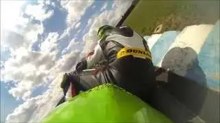 CIRCUIT ISSOIRE ZX10R crash le 28 05 2014