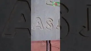 Corel Draw Graphics Design.Making A Name Board ingraving in CNC. #shorts #viral #design #creative