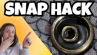 Attach Snap Fasteners to Fabric | Easy sewing tips and tricks for beginners with Faodail Creation