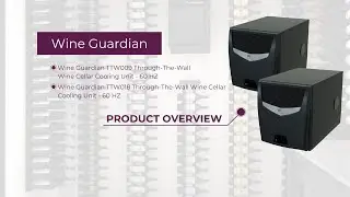 Wine Guardian Through-The-Wall Wine Cooling Units - Under 500 cu. ft.