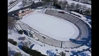 BOWMAN GRAY COVERED IN SLEET AND SNOW 5 DAYS BEFORE 2026 NASCAR CLASH