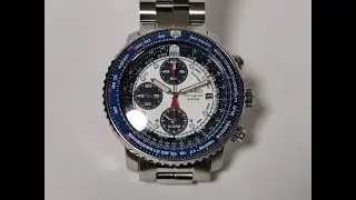 EXC Seiko Auth. Store Overhauled Flightmaster SNA413P1 7T62-0EB0 Pilot Watch | rarara-japan