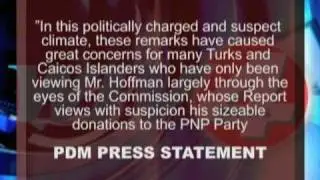 PDM Rejects Ties to Hoffman