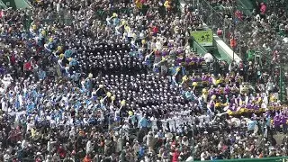 ≪選抜≫甲子園(2019)　高松商業　得点＆『高商行進曲』