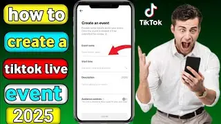 create an event tiktok 2025 || how to register live event on tiktok