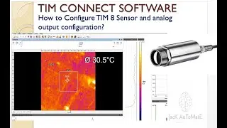 TIM 8 Thermo Sensor Basic Configuration & Analog output | #Tim8 #timconnect #Jackautomate 😊