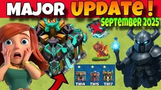 Coc September Update 2025😍- Coc New Major Update - Coc New Event #clashofclans