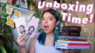 -`Kpop Albums, Books, & Sanrio Unboxing    ૮ ･ ﻌ･ა´-
