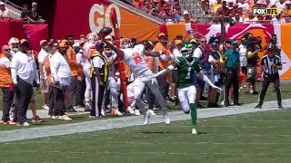 Electric Egbuka! Bucs' rookie WR shows off on one-handed snag