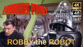 FORBIDDEN PLANET: Robby the Robot (Remastered to 4K/48fps) 👍 ✅ 🔔