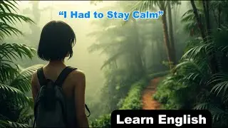 English Listening Practice | I Had to Stay Calm in the Jungle
