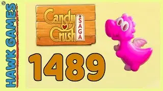 Candy Crush Saga Level 1489 Legendary (Release the Sprinks level) - 3 Stars Walkthrough, No Boosters