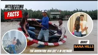 Visited the FAMOUS Golden Bridge! 👐 Ba Na Hills & Basket Boat Spin | Vietnam Day 4 🇻🇳