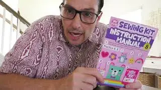 KRAFUN My First Sewing Kit for Beginner Kids Arts & Crafts