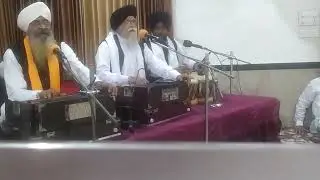 Kirtan Gyani Ajit Singhji at Gurudwara Shree Dashmesh Darbar Sahib , Isanpur , Ahmedabad