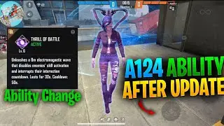 A124 Character Skill Change After OB34 Update Full Review & Test | Old A124 vs New A124 Ability