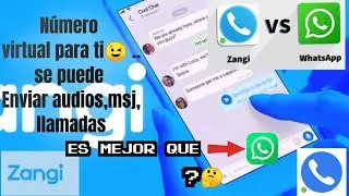 ZANGI/ Chat with your friends without using a cell phone number /WhatsApp alternative 2023