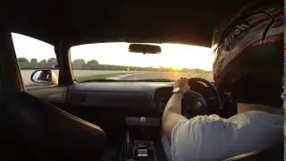 Accidental drift on Honda S2000 track day on Slovakia Ring